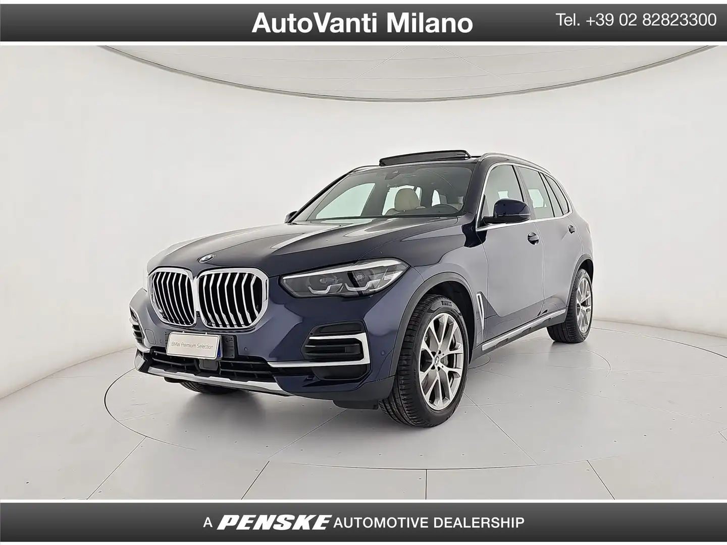 BMW X5 X5 xDrive30d 48V xLine Blauw - 1