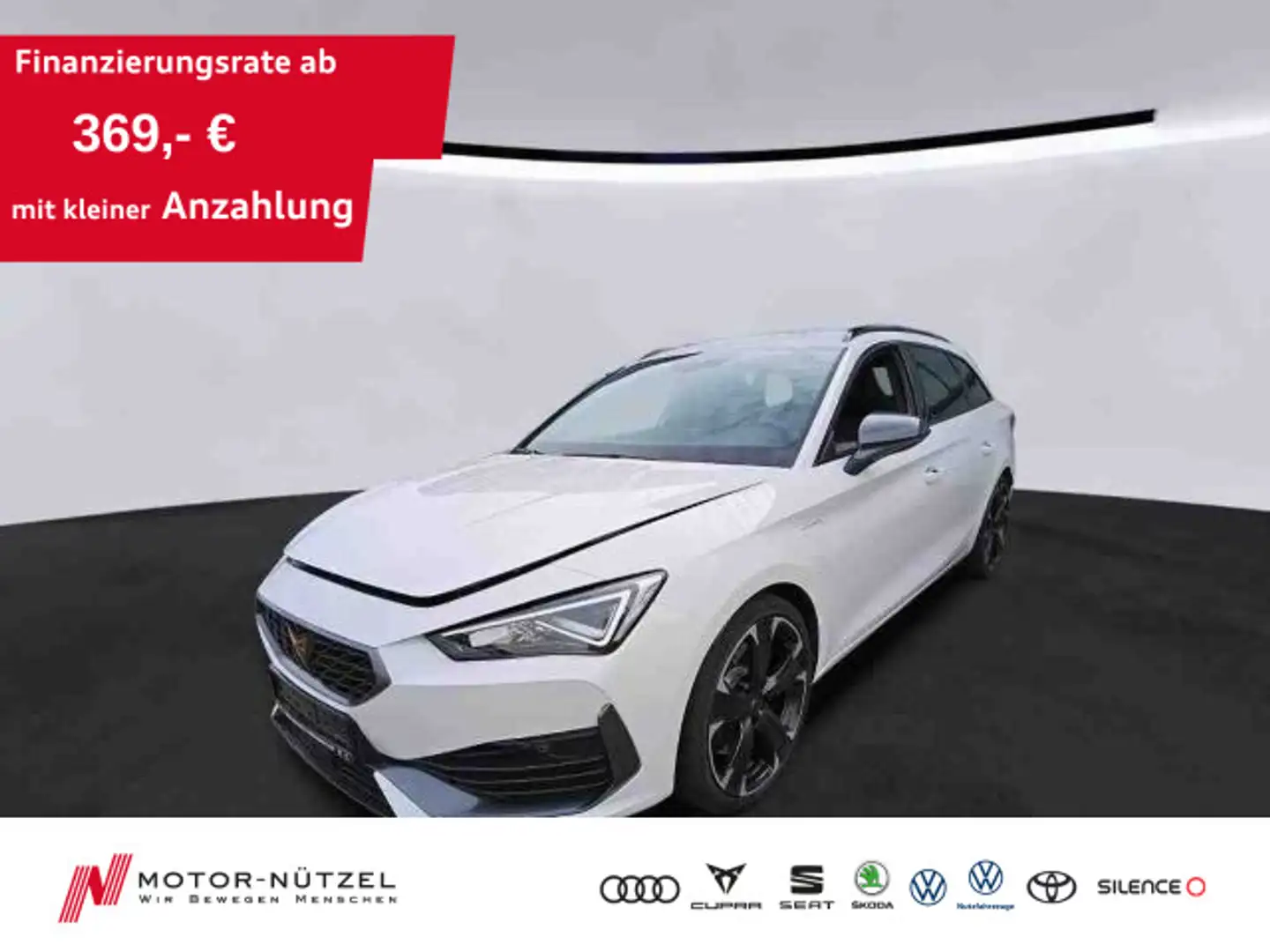 CUPRA Leon ST 1.4 eHybrid LED+NAV+ACC+DCC+SHZ+PDC+19" Weiß - 1