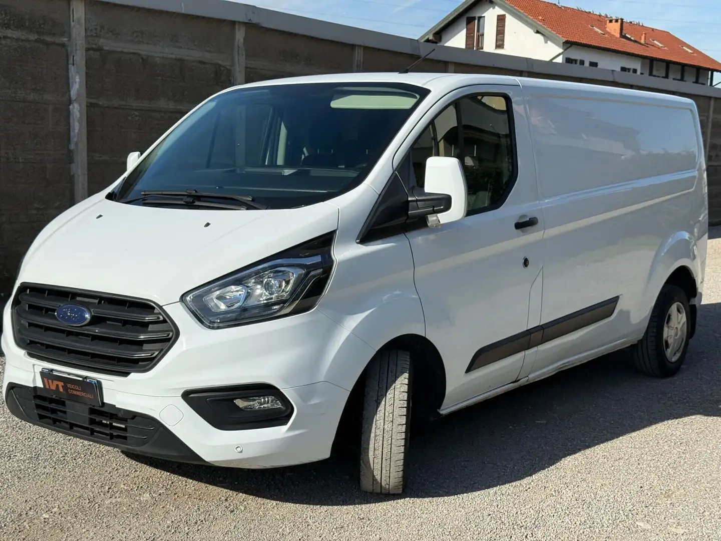 Ford Transit Custom Transit Custom 300 2.0 TDCi 130 MHEV PL Furgone Tr Blanc - 1