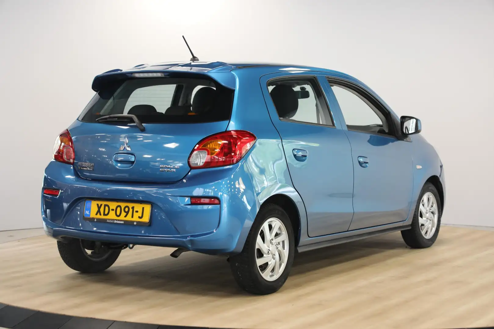 Mitsubishi Space Star 1.0 Cool+ Airco | 2 nieuwe banden | nieuwe APK Bleu - 2
