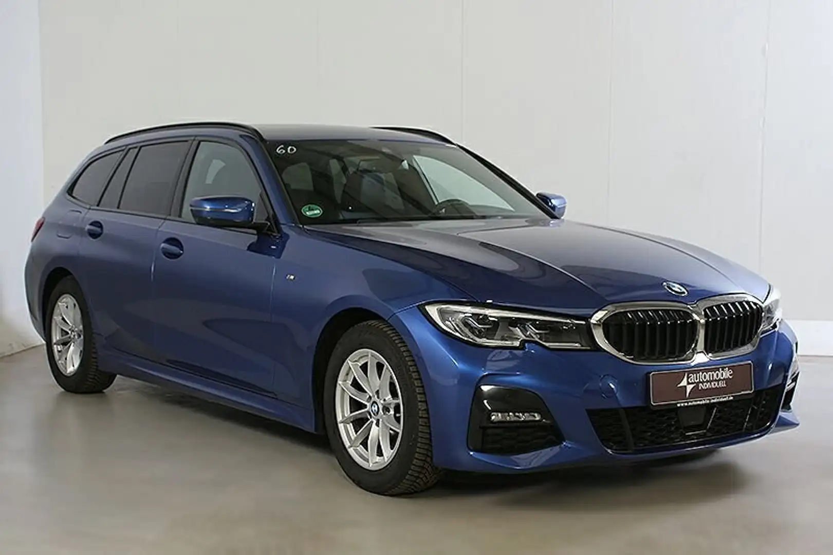BMW 318 d AT M Sport Laser HuD DAB Hifi Parkassistent Blau - 2