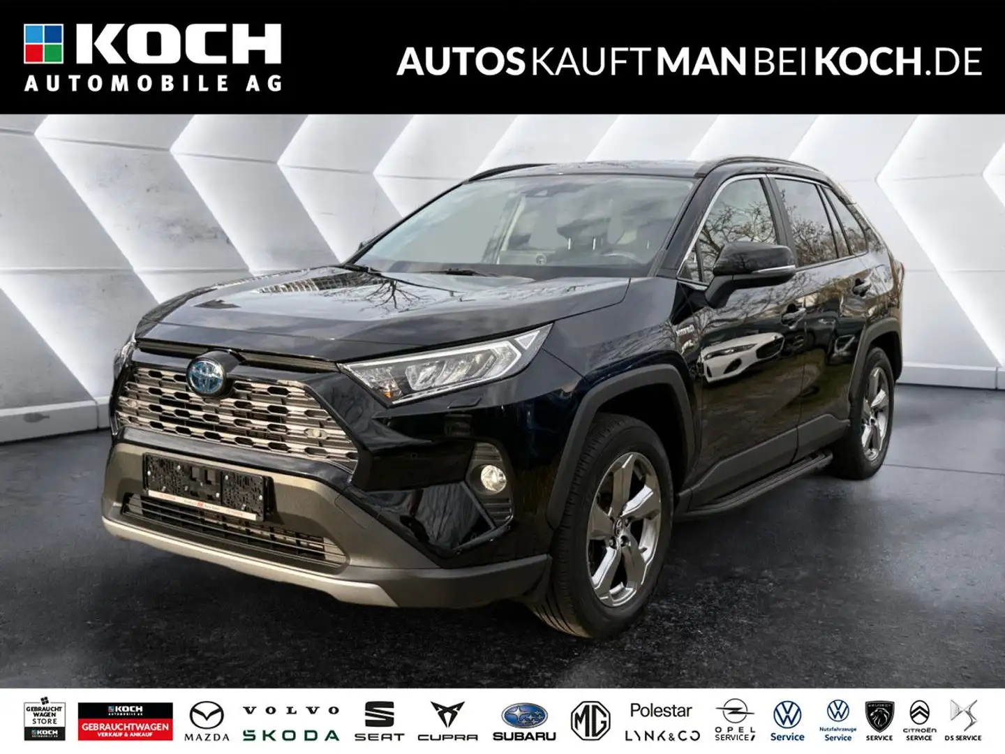 Toyota RAV 4 RAV4 2.5 VVT-i Hybrid Club 4x2 (Euro 6d-TEMP) Noir - 1