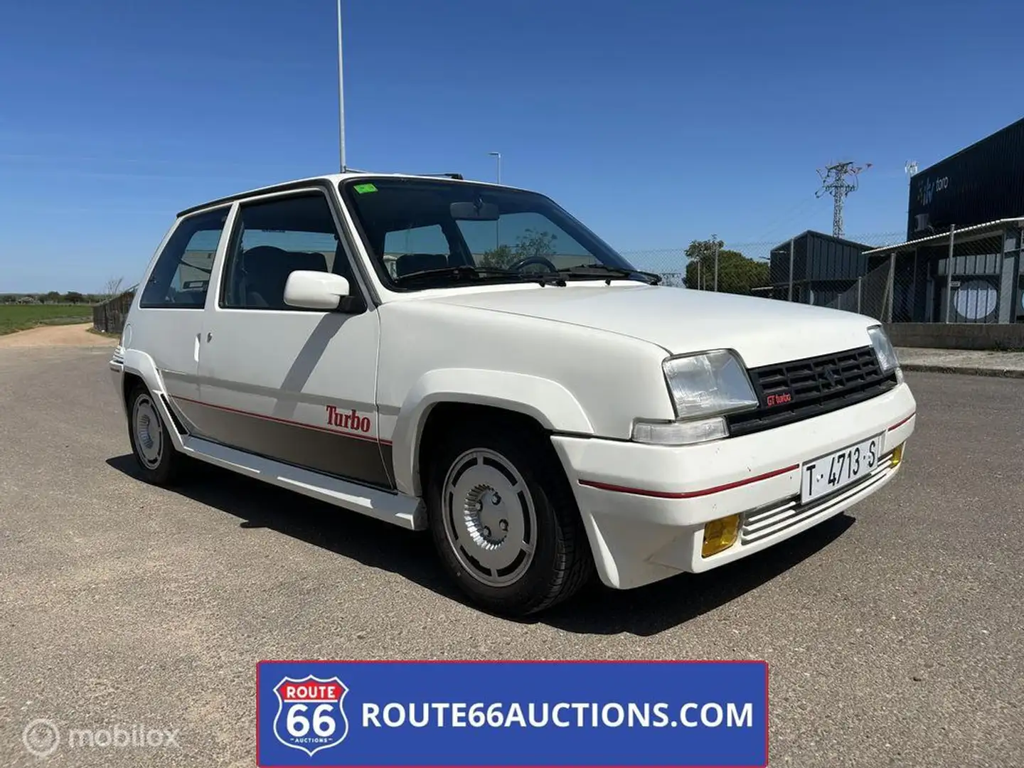Renault R 5 GT Turbo | 1988 | Route 66 Auctions Чорний - 1