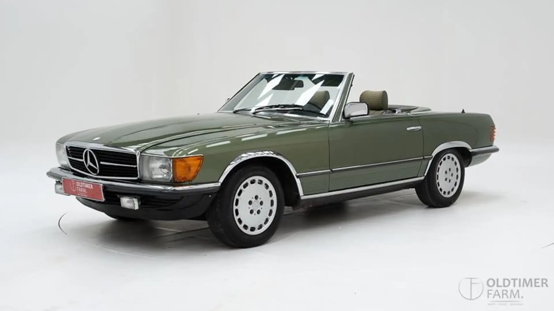 Mercedes-Benz SL 280 '83 CH3696 Зелений - 1