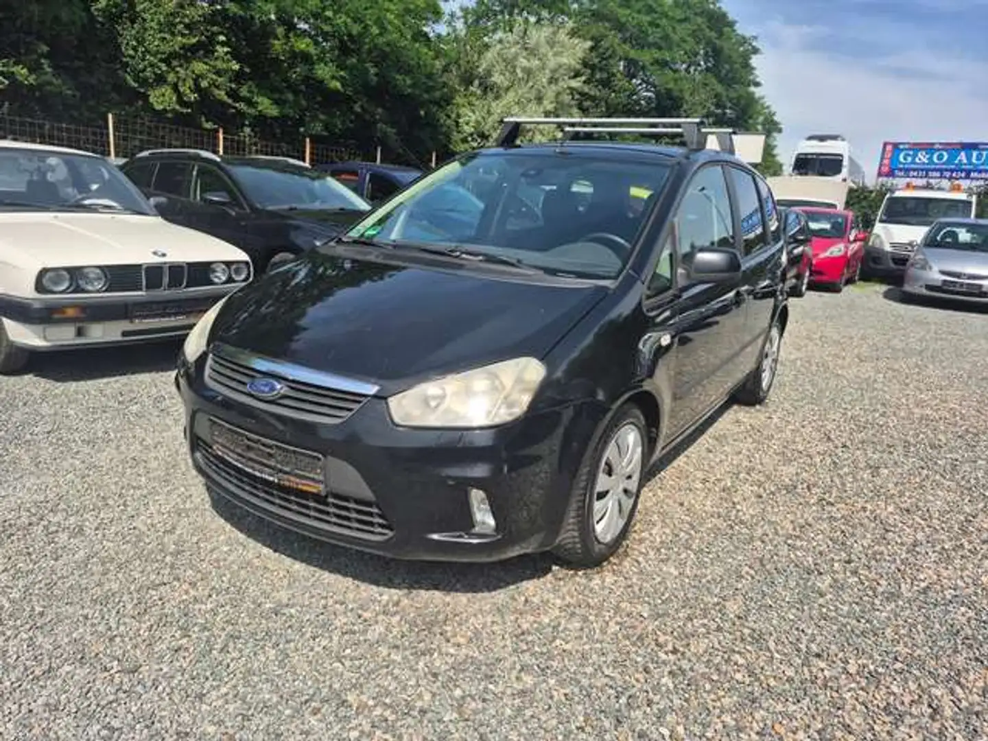 Ford C-Max 1,6TDCi 80kW Klima*TÜV 6/2026 Zwart - 2