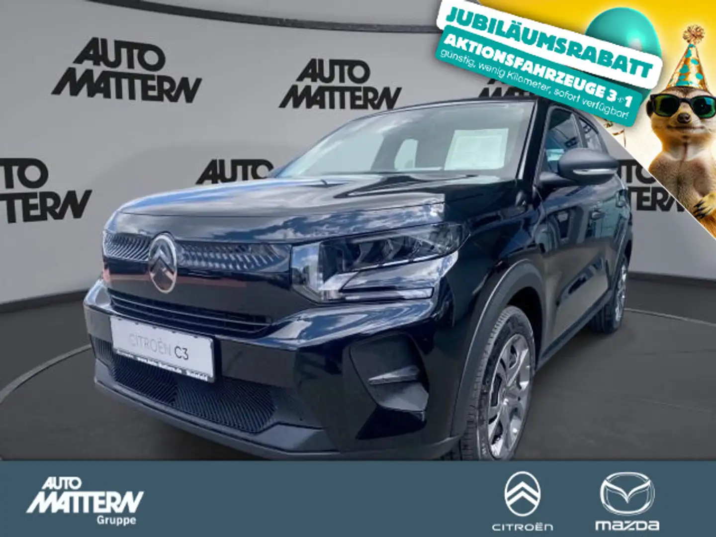 Citroen C3 AC|PDC|Bluetooth|USB|1.Hd Noir - 1