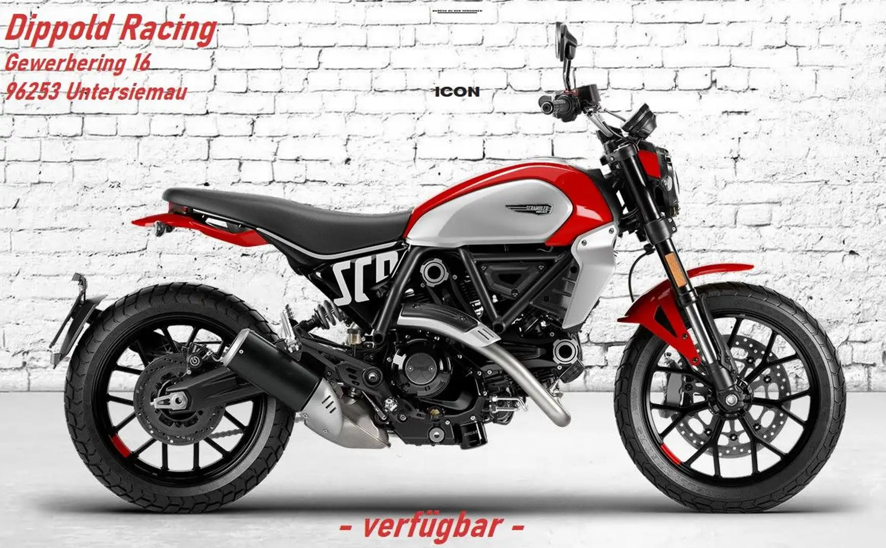 Ducati Scrambler Icon - verfügbar - Zinsaktion 2,99% Rot - 1