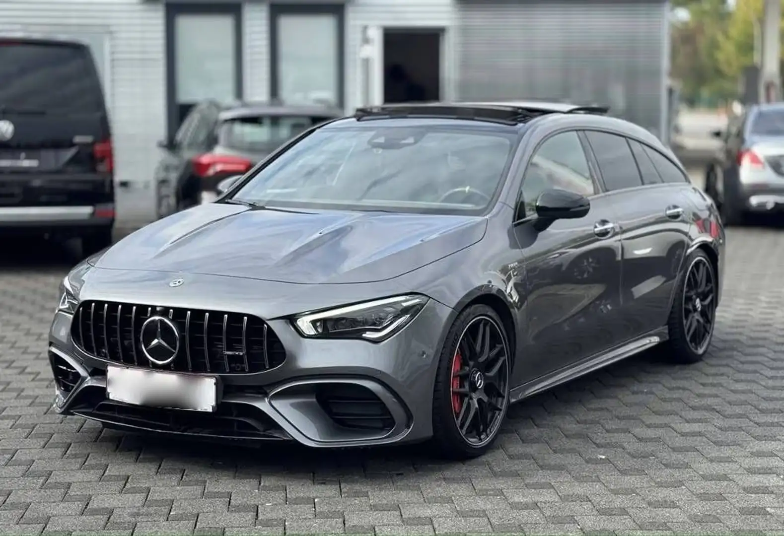 Mercedes-Benz CLA 45 AMG 45 AMG S 4M AMG PANO|BURMESTER Gris - 2