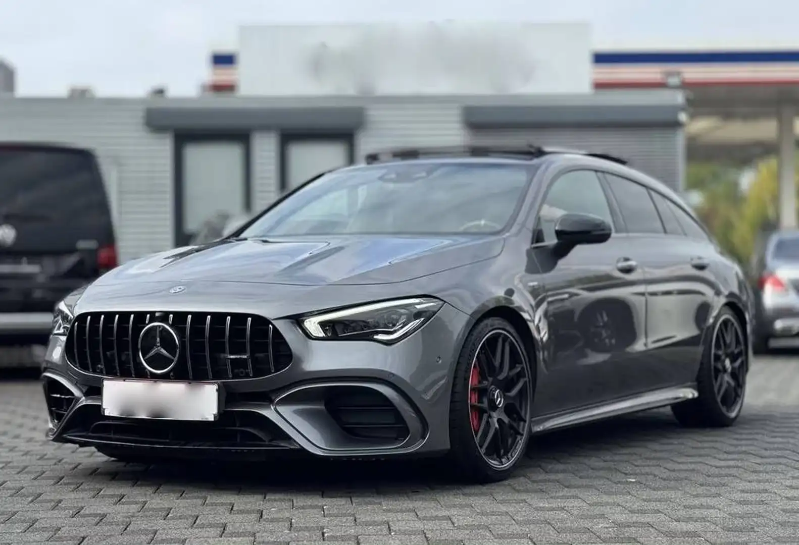 Mercedes-Benz CLA 45 AMG 45 AMG S 4M AMG PANO|BURMESTER Gris - 1