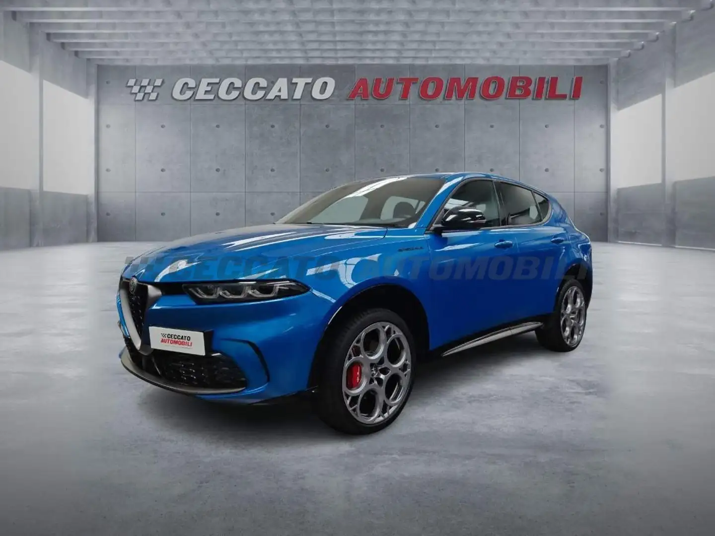 Alfa Romeo Tonale Tonale 1.3 phev Speciale Q4 280cv at6 Modrá - 1