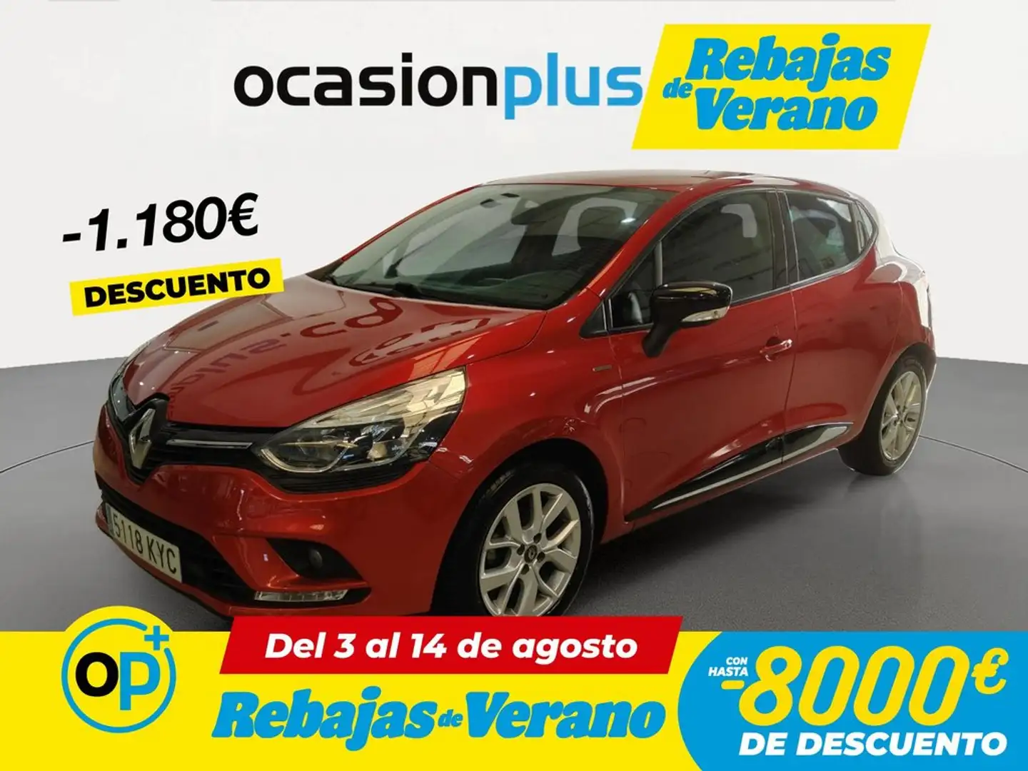 Renault Clio TCe GPF Energy Limited 66kW Rojo - 1