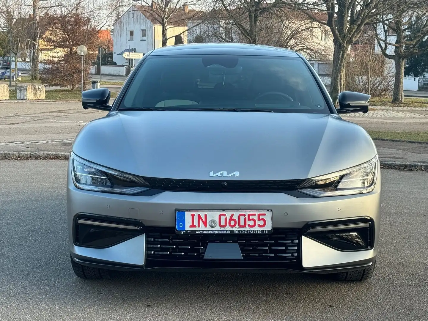 Kia EV6 GT-Line 4WD Kamera 3D Pano Sitzbelüftung Grijs - 1