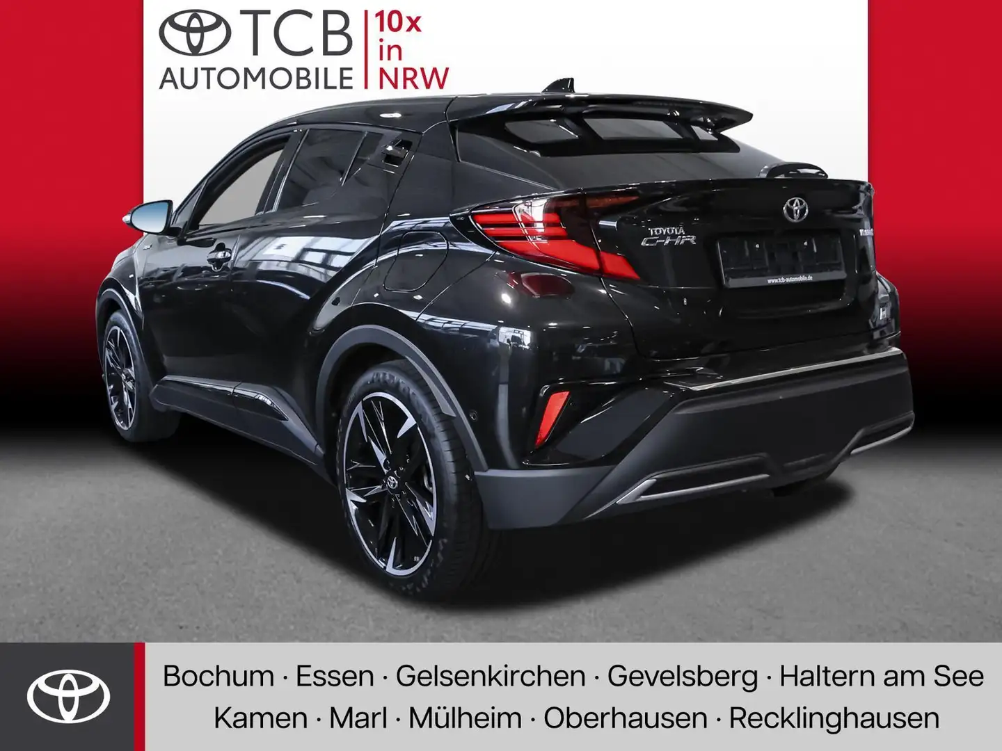 Toyota C-HR 2.0 Hybrid GR Black Edition NAVI SHZ PDC JBL Schwarz - 2