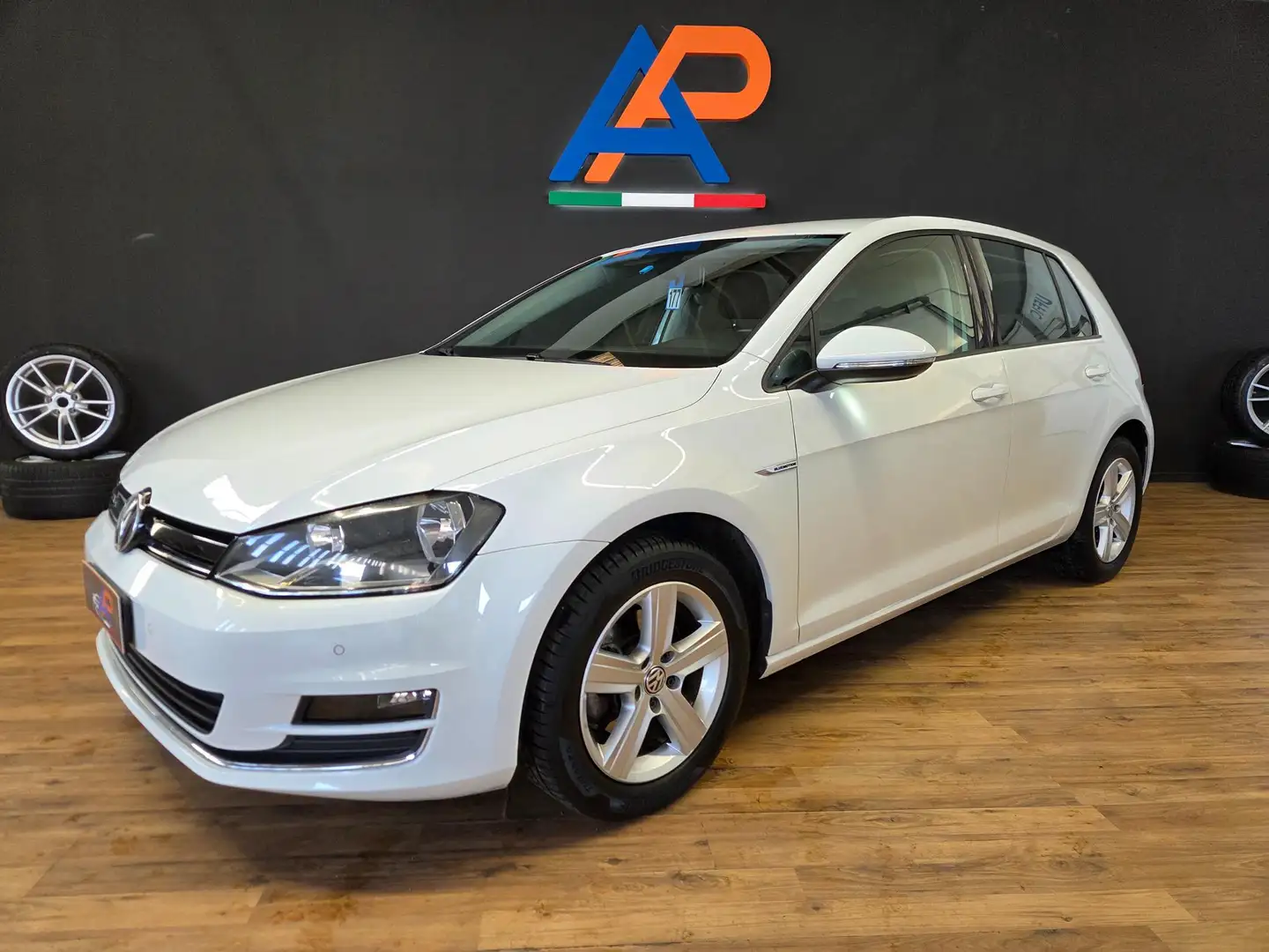 Volkswagen Golf Golf 5p 1.4 tgi Highline Blanc - 1