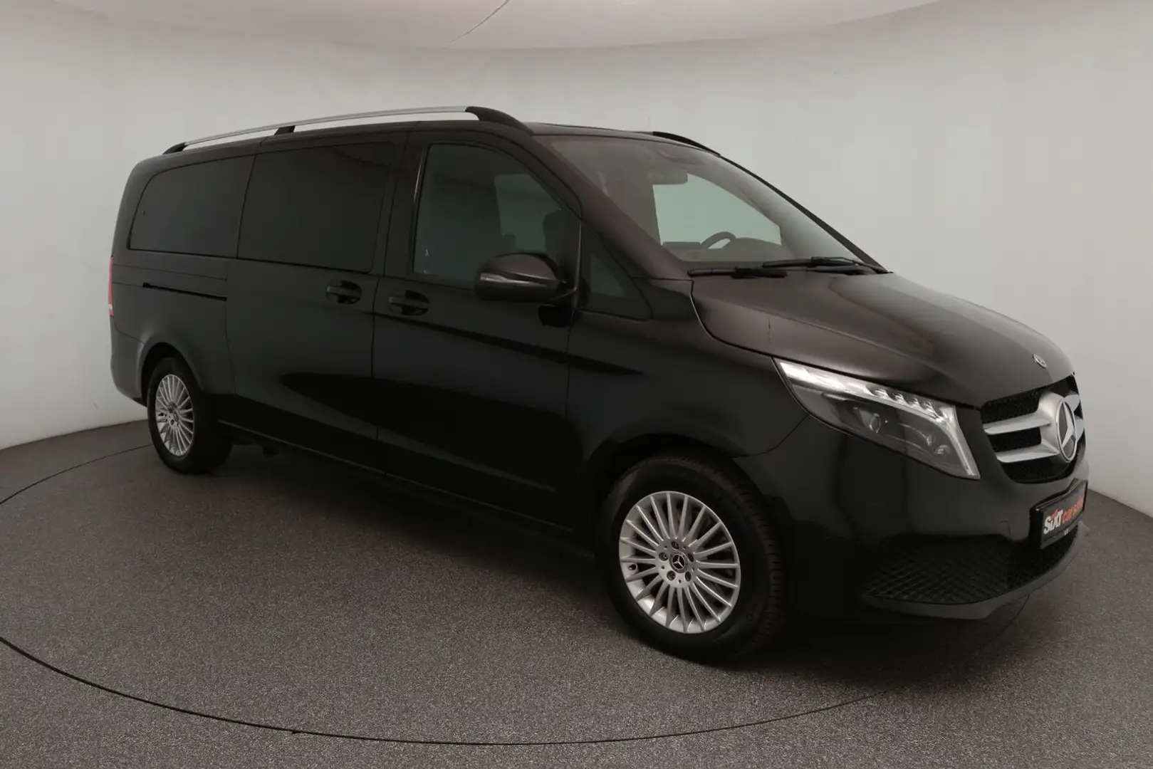 Mercedes-Benz V 300 d 4M extralang  Sport|AIRMAT|ACC|Standhzg. Чорний - 1