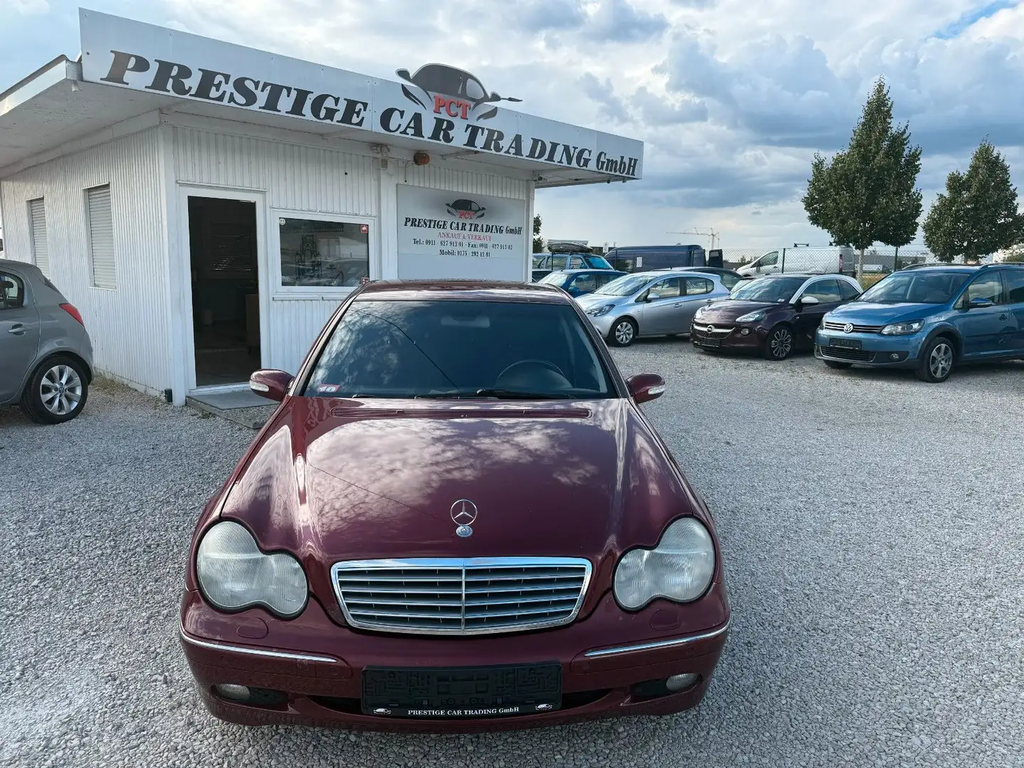 Mercedes-Benz C 240 Elegance *AUTOMATIK*KLIMA*PCT*XENON* Rojo - 2