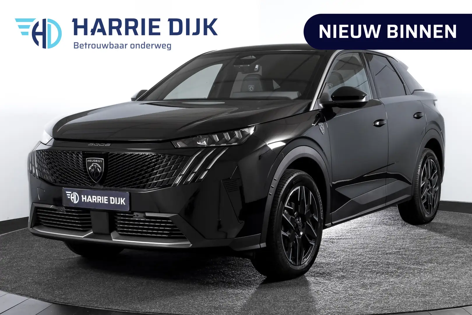 Peugeot 3008 1.2 Hybrid 145 GT | Dig. Cockpit | Adapt. Cruise | Noir - 1