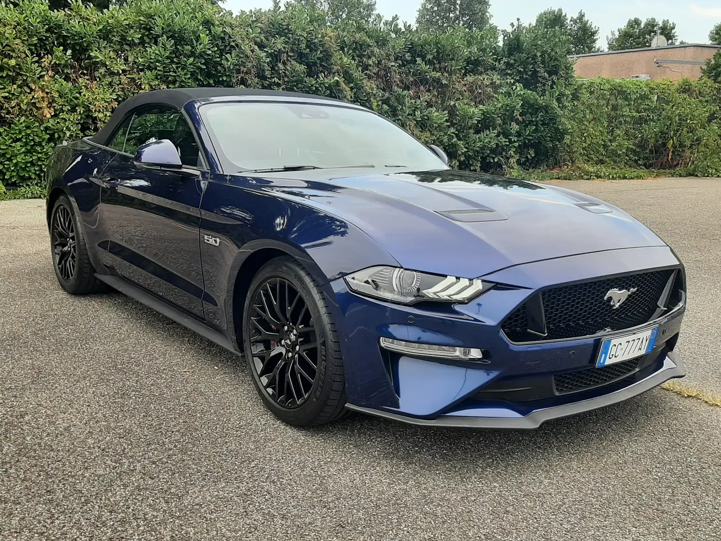 Ford Mustang VI Convertible 5.0 ti-vct V8 GT 450cv auto Blu/Azzurro - 1