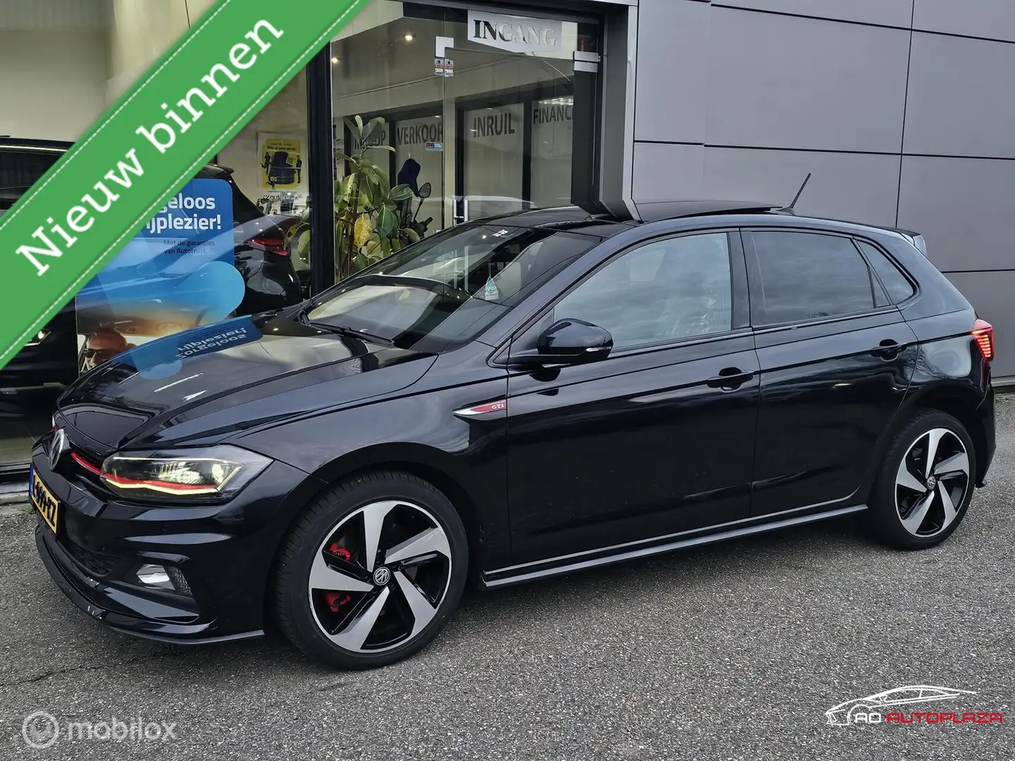 Volkswagen Polo GTI 2.0 TSI DSG Panorama/Virtual/Apple carplay Zwart - 1