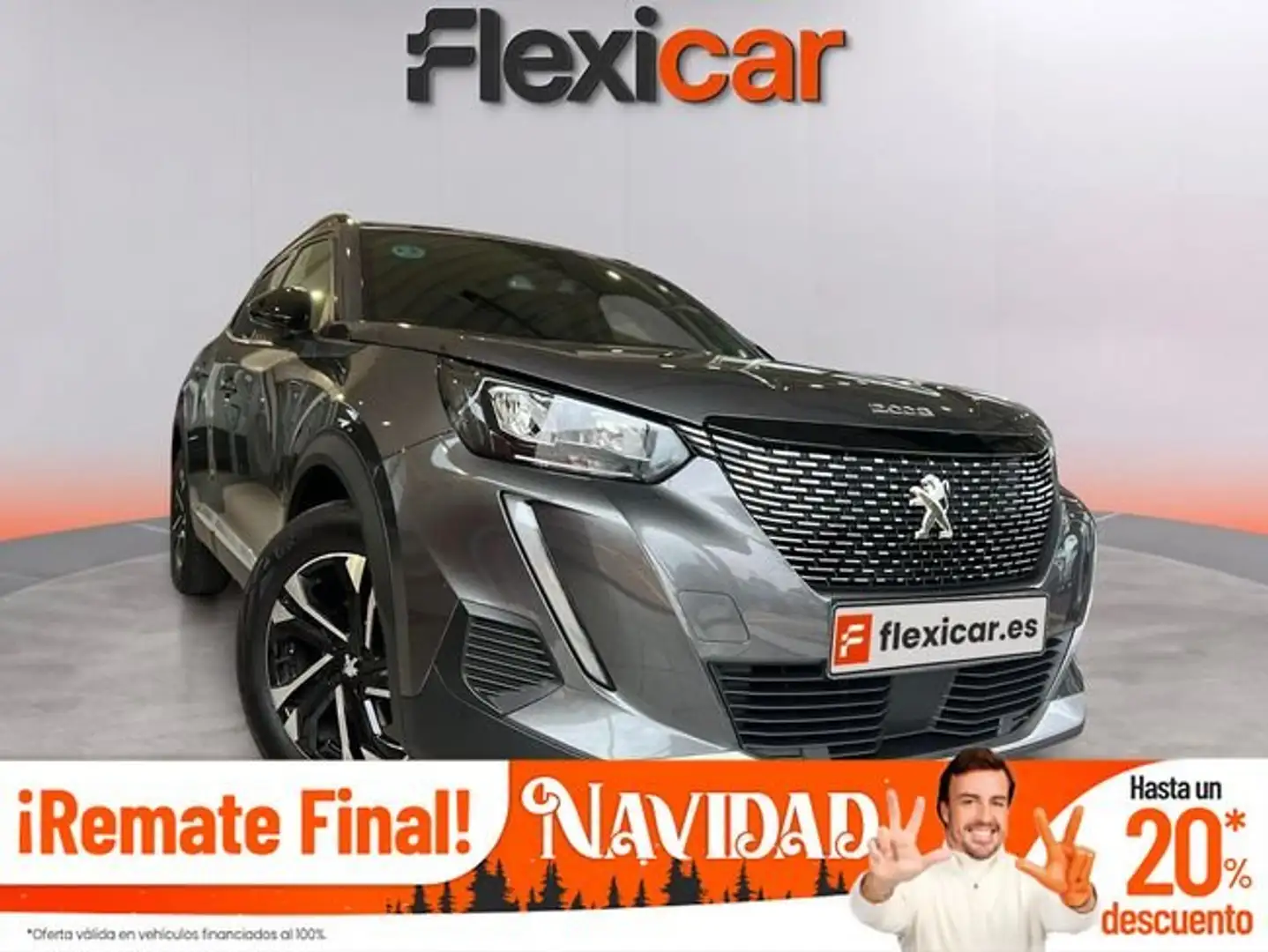 Peugeot 2008 1.2 PureTech S&S Active Pack 100 Gris - 1