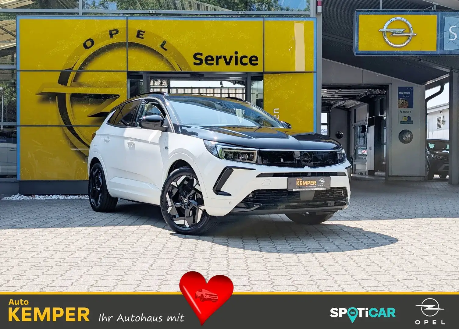 Opel Grandland X Grandland 1.6 GSe Plug-in Hybrid4 Autom. *ACC* Weiß - 1