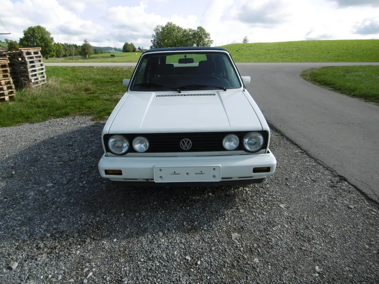 Volkswagen Golf Cabriolet Cabrio Bílá - 1