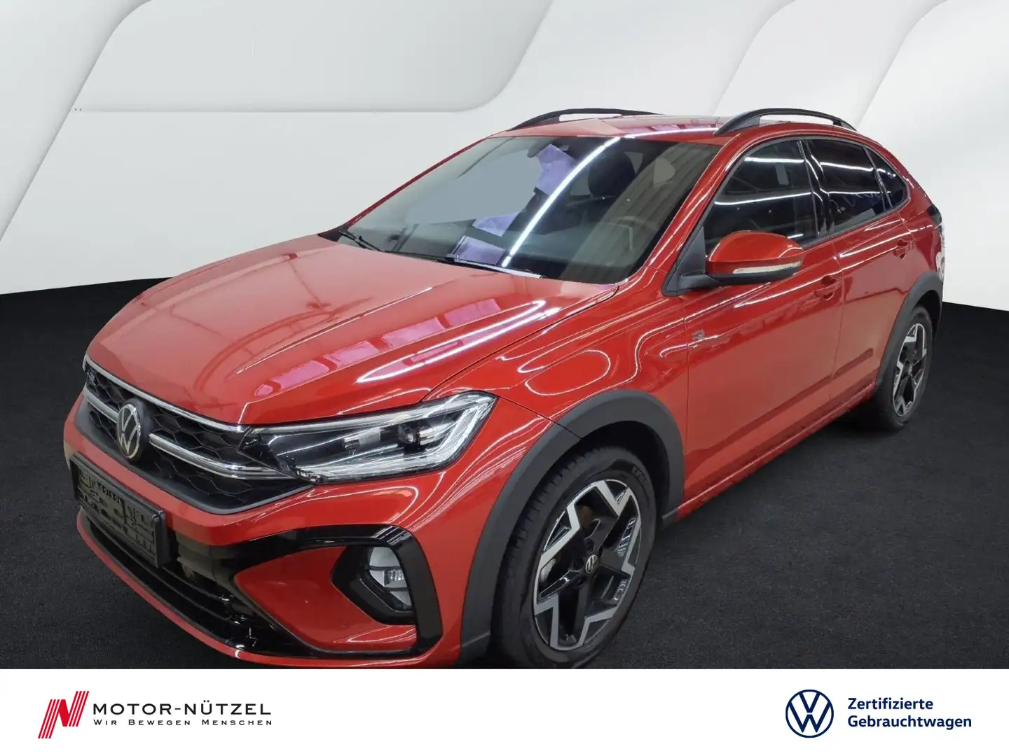 Volkswagen Taigo 1.5 TSI DSG R-LINE MATRIX+NAVI+AHK+ACC+DAB Rot - 1