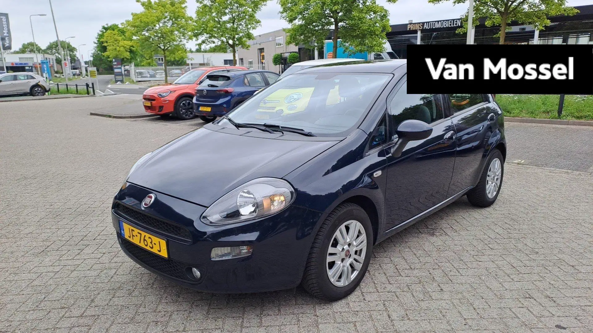 Fiat Punto Evo 0.9 TwinAir Lounge | WORDT VERWACHT | Bleu - 1