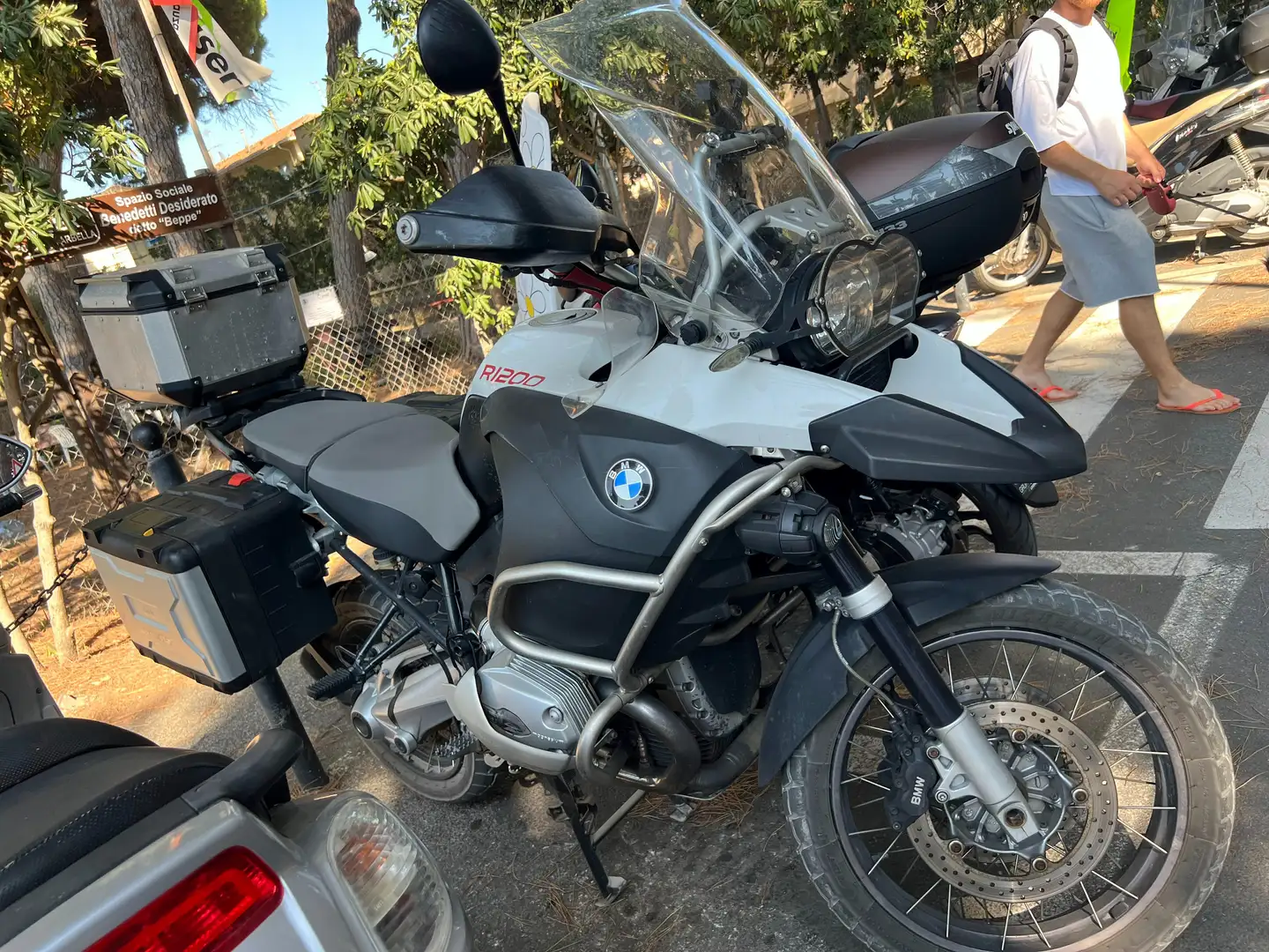 BMW R 1200 GS Adventure ADV Bianco - 1