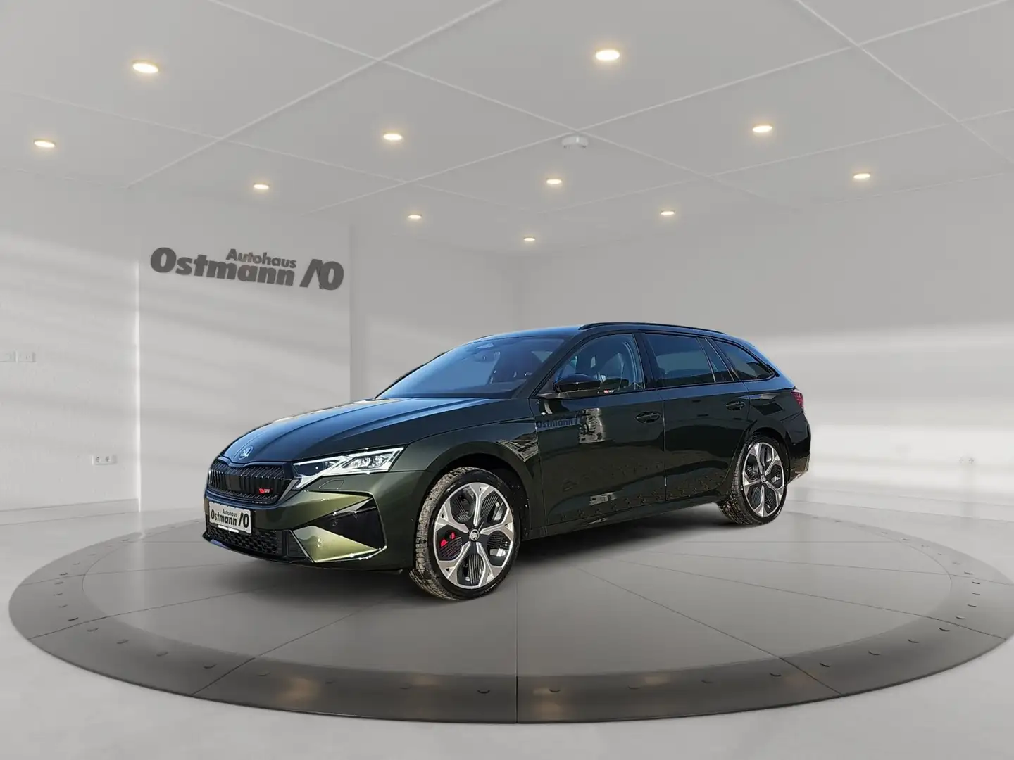 Skoda Octavia Combi RS 2.0 TSI DSG ACC AHK Facelift Grün - 1