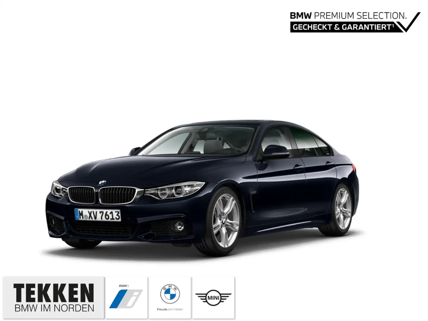 BMW 420 Gran Coupe d xDrive M Sport GSD/Navi/Xenon/Sitzhzg Schwarz - 1