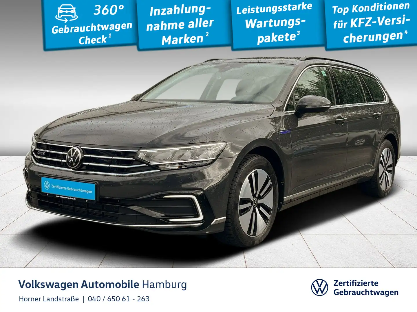 Volkswagen Passat Variant GTE 1.4 TSI DSG Sitzheizung PDC Grau - 1