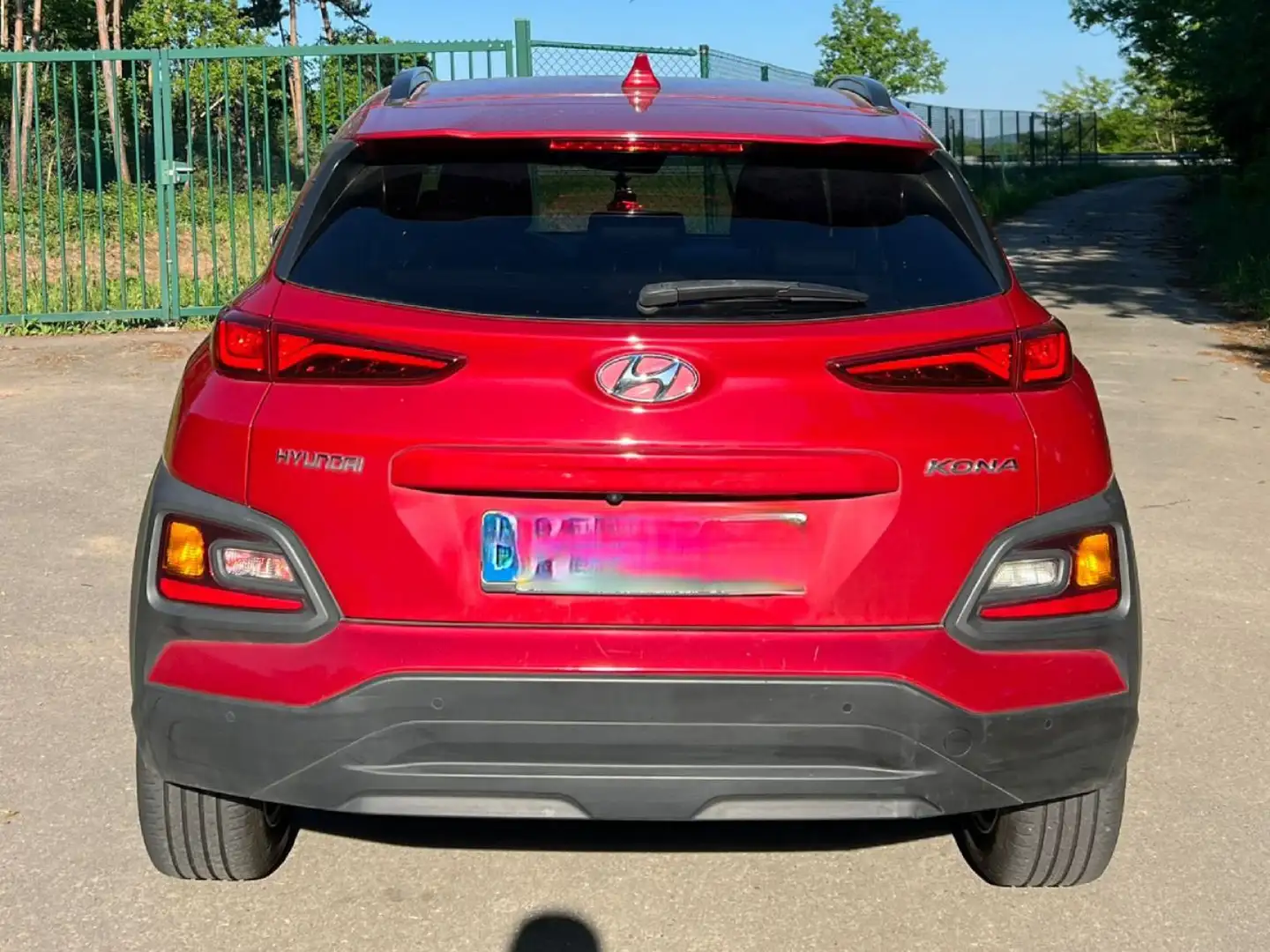 Hyundai KONA Kona 1.0 T-GDIYES!+ Rot - 2