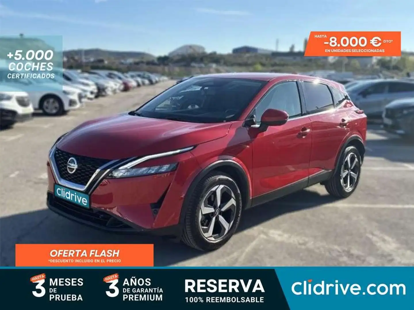 Nissan Qashqai DIG-T 116kW mHEV Xtronic 4x4 N-Connecta Rojo - 1