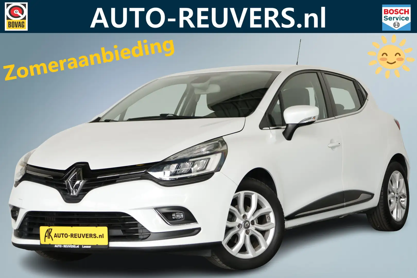 Renault Clio 1.2 TCe Intens / Navi / Cruise / LED / Half Leder Bianco - 1