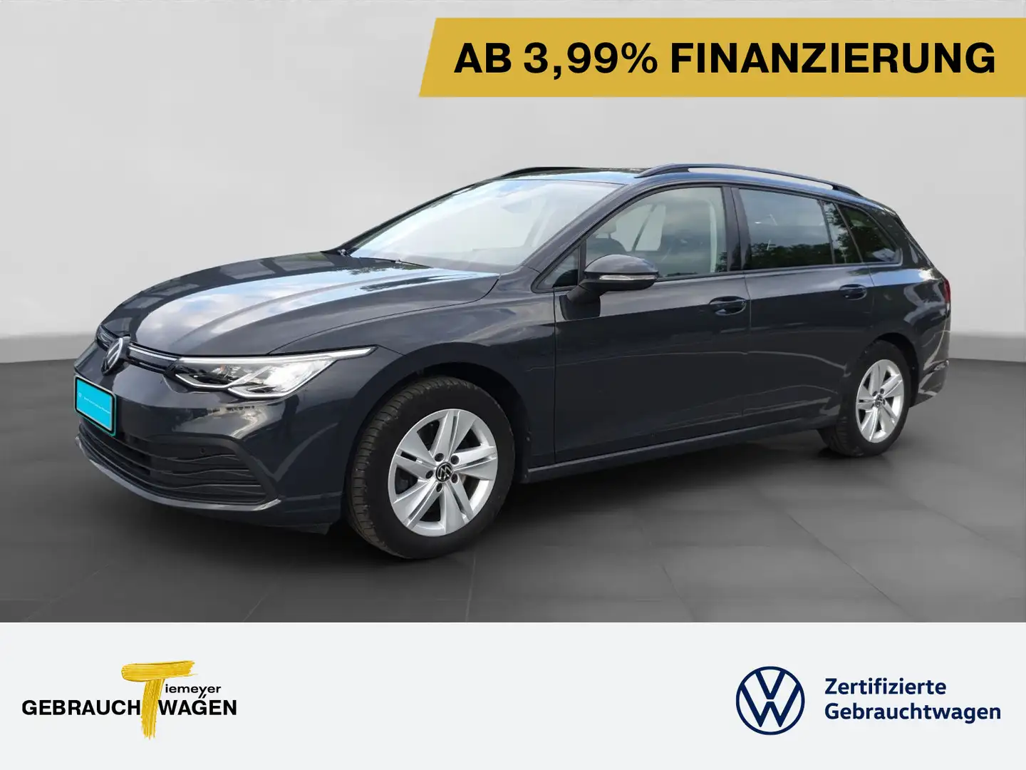 Volkswagen Golf Variant 2.0 TDI LIFE LED NAVI SITZHZG LM16 Grau - 1