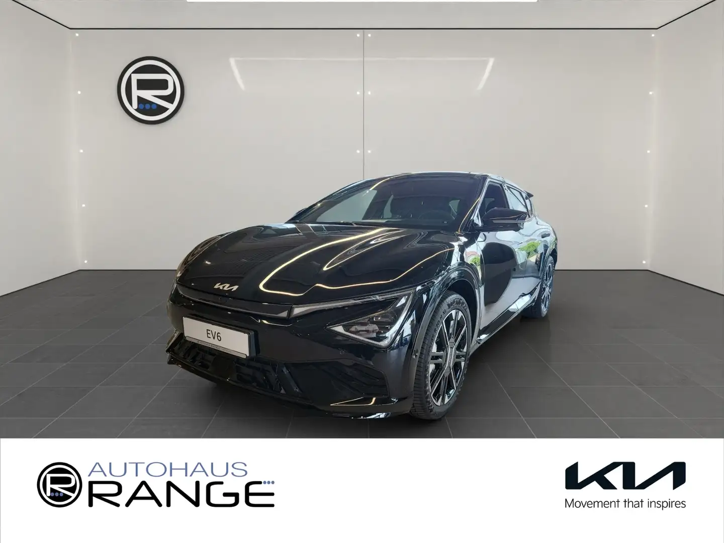 Kia EV6 GT-Line 4WD Schwarz - 1