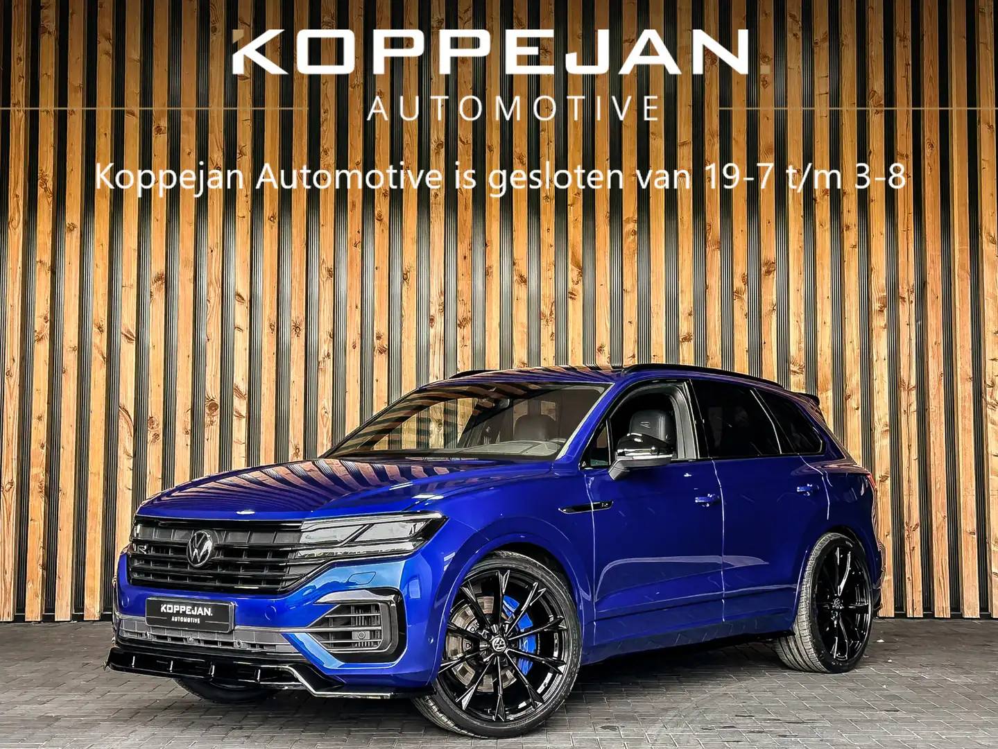 Volkswagen Touareg R 3.0 TSi 462PK Automaat 4Motion | DYNAUDIO | PANO Blauw - 1