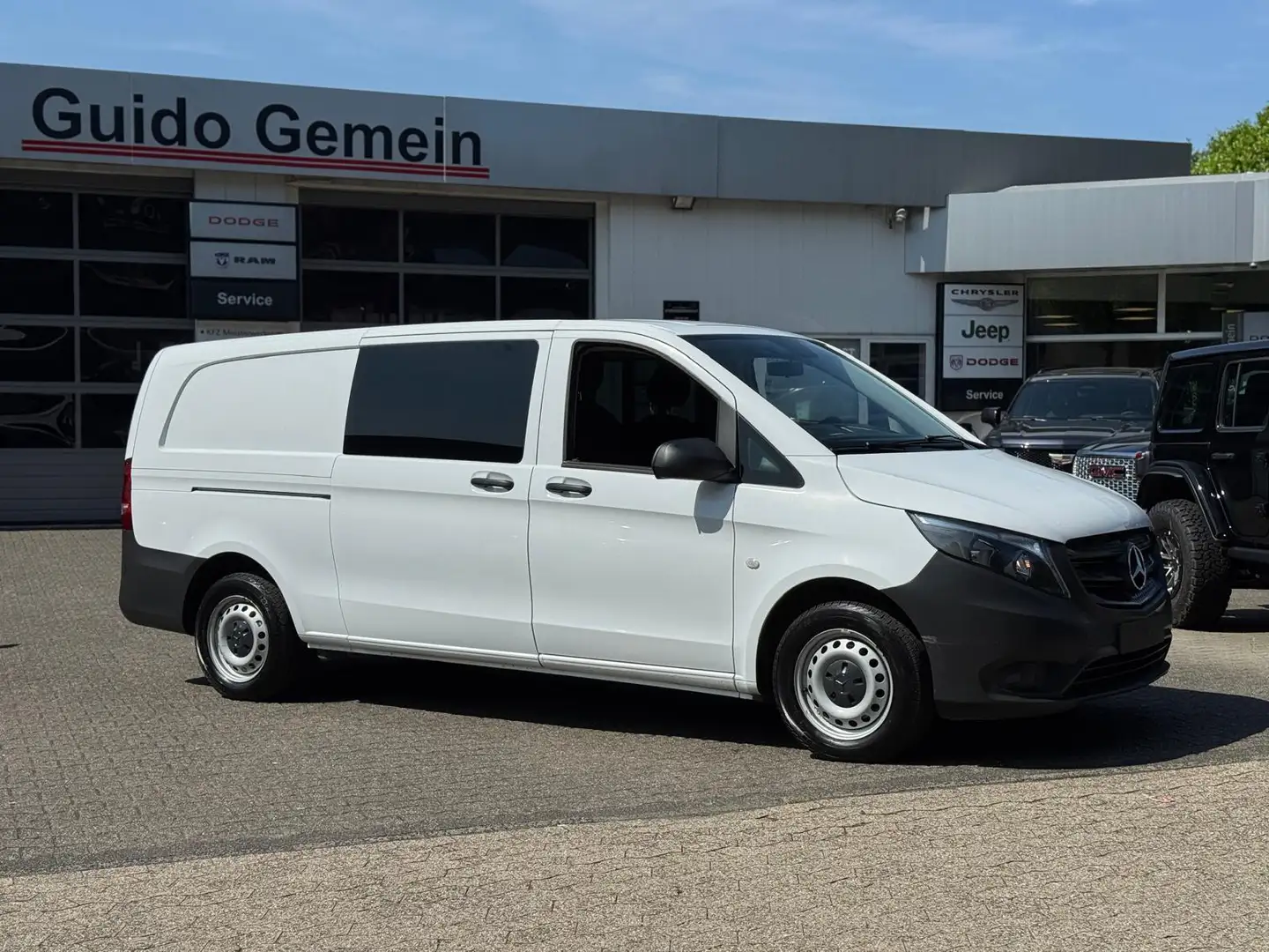 Mercedes-Benz Vito Mixto 114 CDI Extralang Blanc - 2