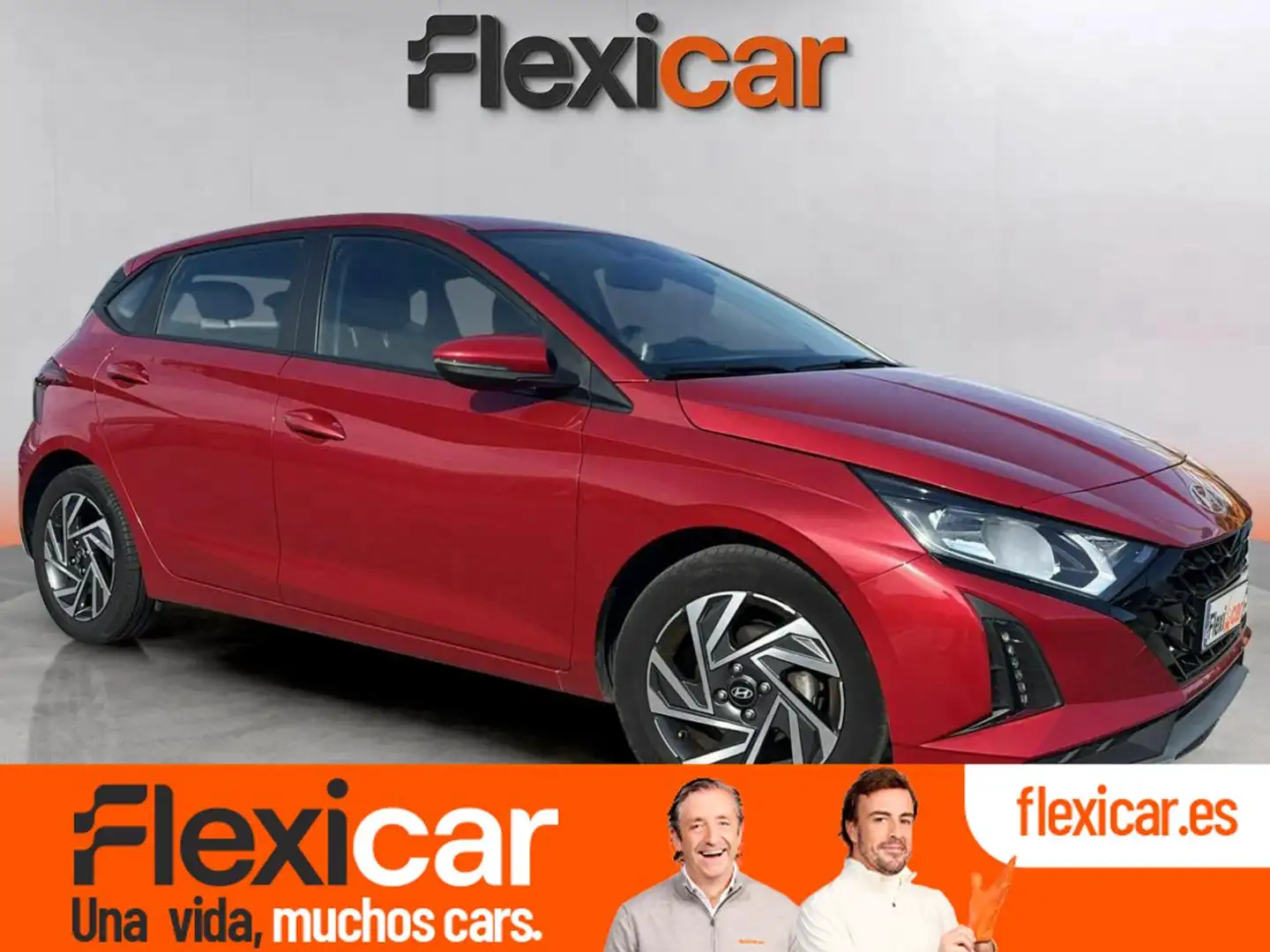 Hyundai i20 1.2 MPI Essence Rojo - 1