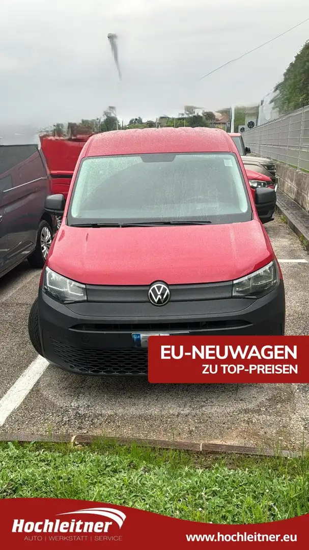 Volkswagen Caddy Maxi 2.0 TDI*L2*Auto*PDC*AC*DAB*Holzbd Rojo - 1