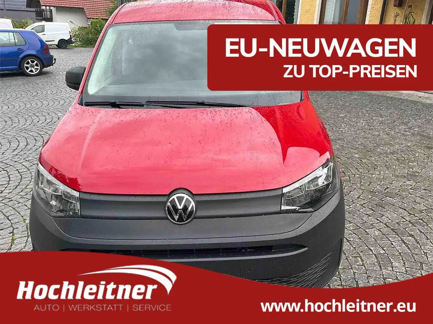 Volkswagen Caddy Maxi 2.0 TDI*L2*Auto*PDC*AC*DAB*Holzbd Rot - 1