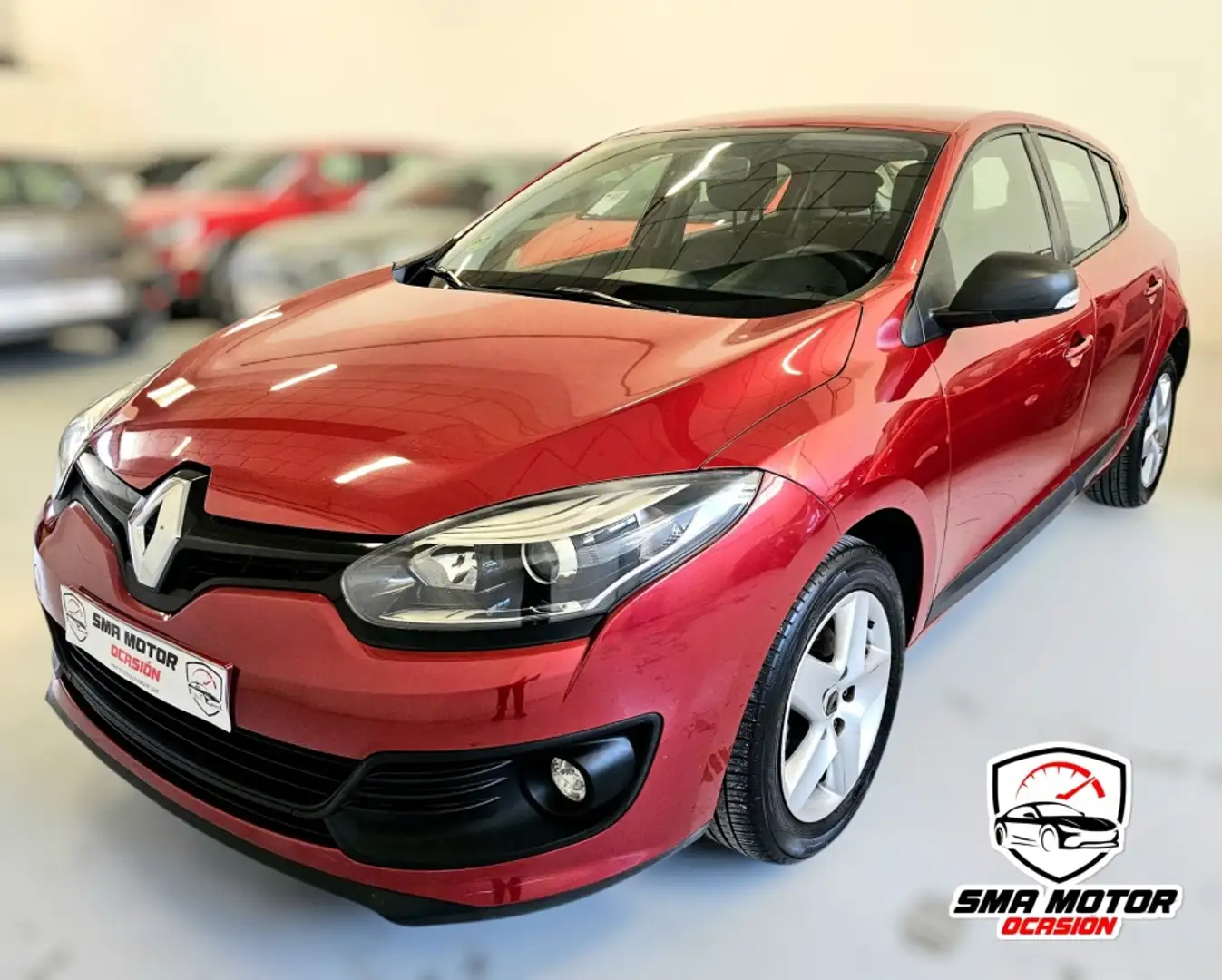 Renault Megane 1.5dCi Life 95 Rojo - 1