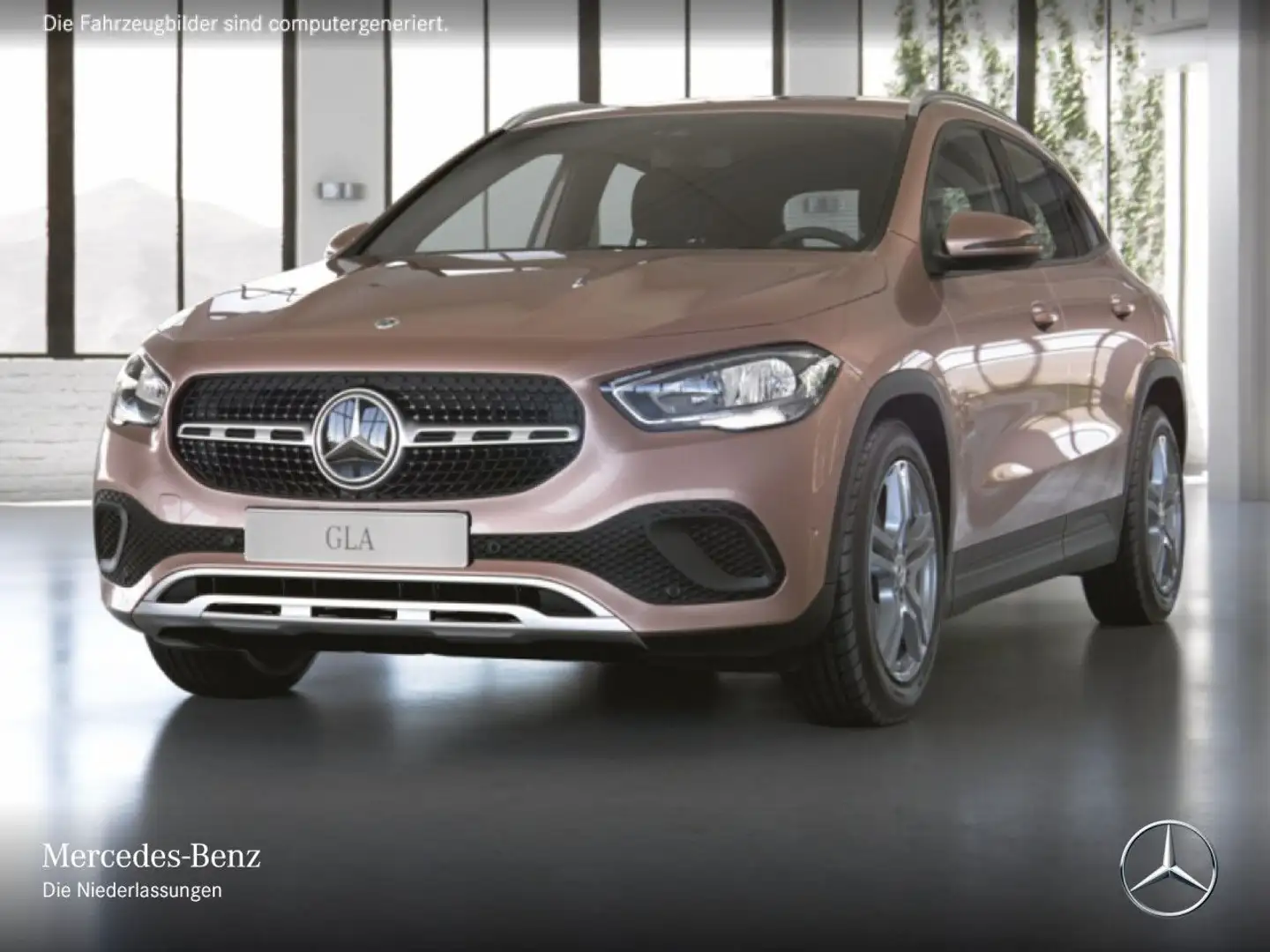 Mercedes-Benz GLA 180 KAMERA+TOTW+7G Bronze - 2
