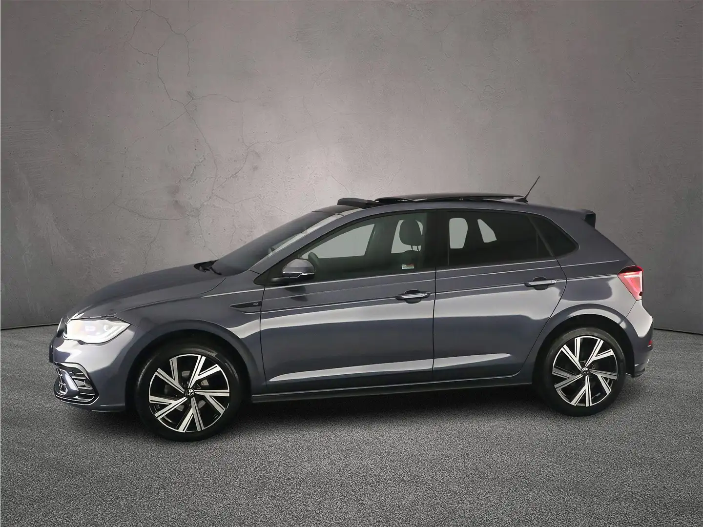 Volkswagen Polo R-Line 1.0 TSI 95pk DSG Automaat Panoramadak, Beat Gris - 2