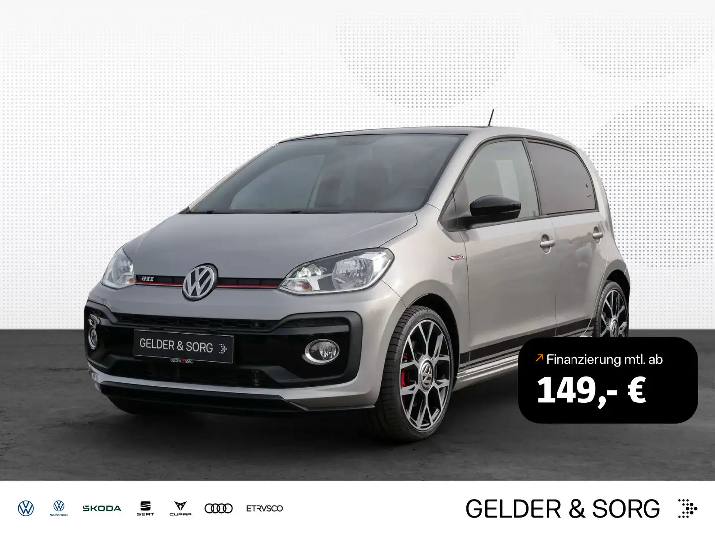 Volkswagen up! GTI Klimaanlage|Bluetooth|Radio|EPH Silber - 1