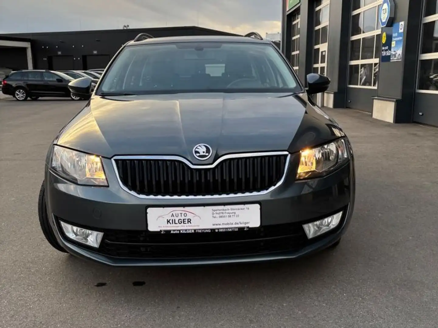 Skoda Octavia 2.0 TDI 4x4 / AHK, DAB, PDC Gris - 2