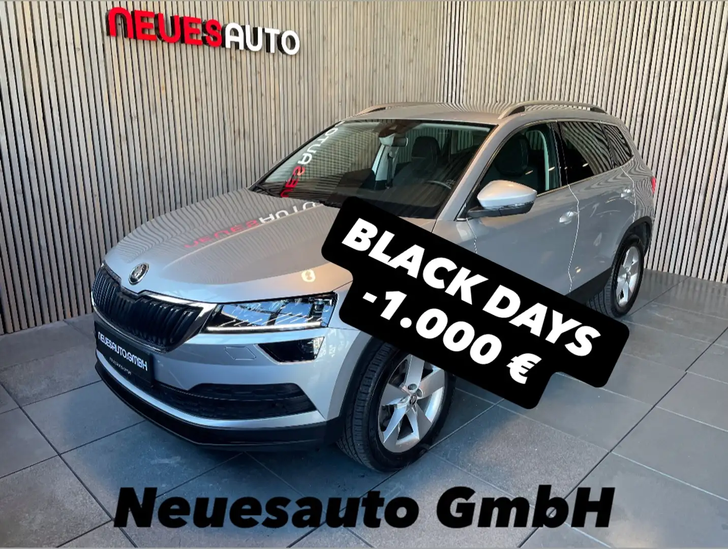 Skoda Karoq Style 4x4*DSG*ACC*LED*Virtual*Kamera*Ambiente* Silber - 1