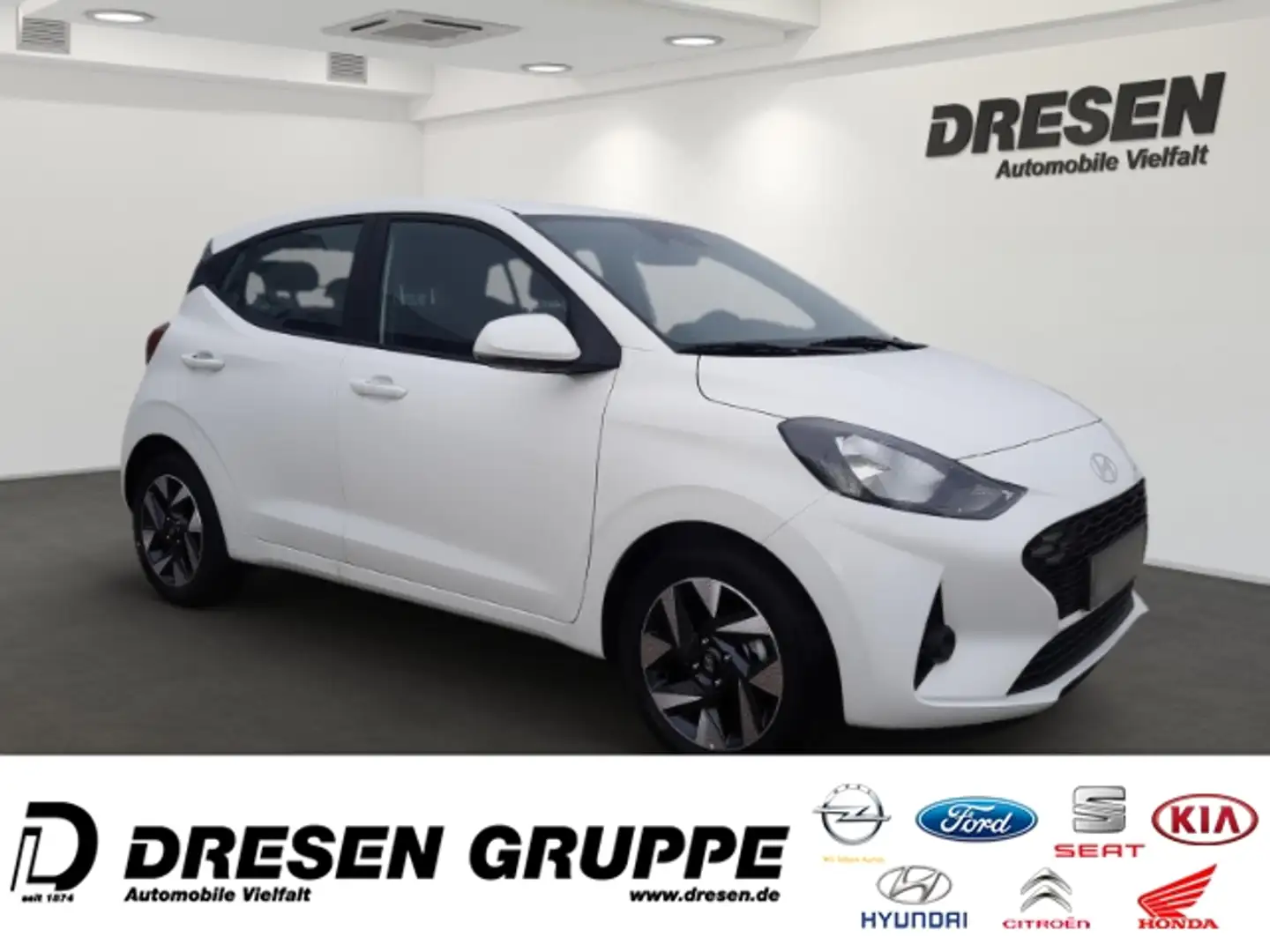 Hyundai i10 TREND FL (MY25) 1.0 Benzin) 5-MT Sitzheizung PDC K Blanc - 2