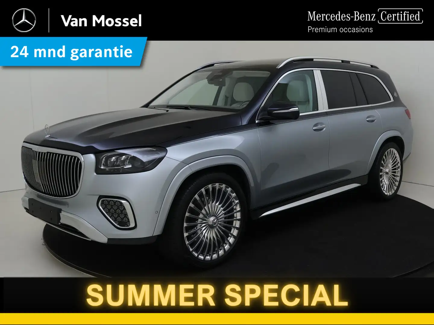 Mercedes-Benz GLS 600 Maybach 4MATIC FACELIFT/ E-ABC/ First Class Compar Gümüş rengi - 1